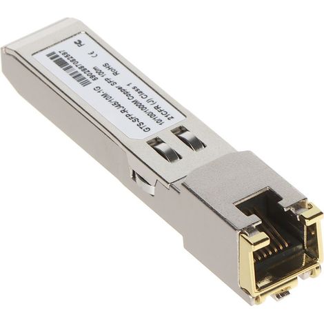 Module SFP avec connecteur RJ-45 GTS-SFP-RJ45/10M-1G (1/3)