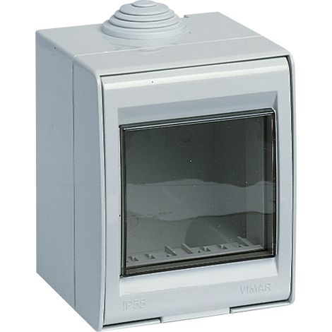 VIMAR - 13523 IP55 2M Idea/8000sp grauer Behälter