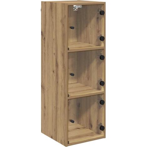 Maison Exclusive - Armadietto a muro Rovere artigianale 35 x 37 x 102 cm