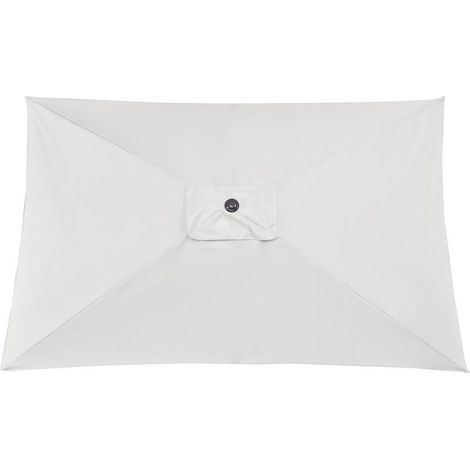 Auvent de remplacement pour parasol 200x300 cm Tissu polyester 160 g imperméable Résistant aux UV Installation rapide (1/5)