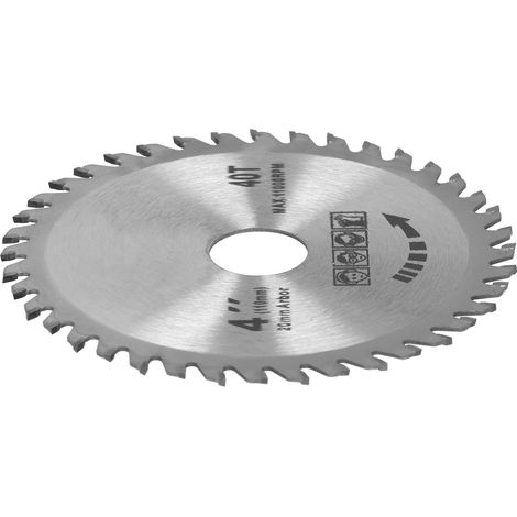 2 Stück 4x40T Sägeblätter, Kreissägeblätter für Holzbearbeitung, Tischlerzubehör, 105 mm (1/5)