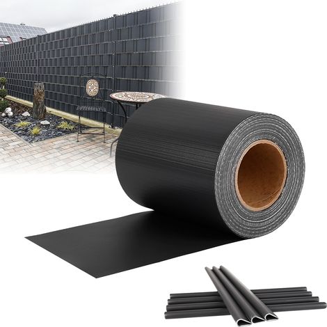 AUFUN Brise Vue Occultant Cloture en PVC 140m avec 60 pcs Clips de Montage (1/5)