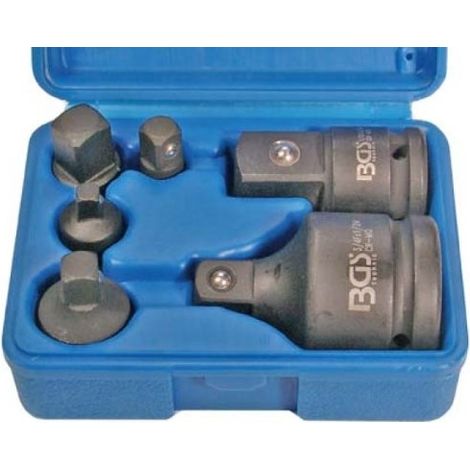 Ensemble adaptateurs à choc bgs technic acier chrome molybdène