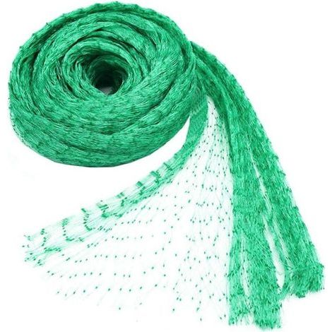 10 m x 4 m Vogelschutznetz, Gartenvogelschutznetz, Nylon-Vogelschutznetz, schützt Obstbäume und Gemüse vor Beschädigungen (1/5)