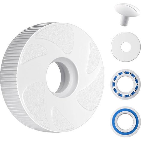 Kit d'assemblage de petits rouleaux C16 (comprend des rouleaux C16 + 2 roulements à billes C60 + des manchons de boulon de roue C55) (1/5)