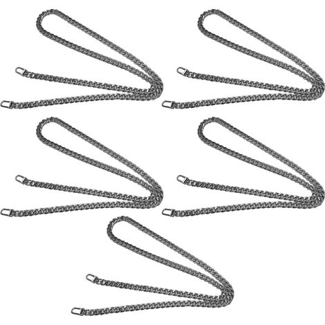 YmL14/12/3x10x14mm 5 pièces 1 mètre chacune à vendre : chaîne de verrouillage de porte, chaîne de panneau publicitaire, chaîne de sac, chaîne fine de bijoux, finition canon de fusil. (1/5)