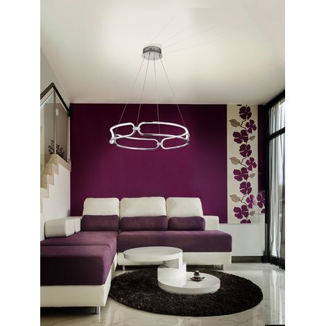 LÁMPARA LED  COLETTE 60Ø CROMO (1/5)