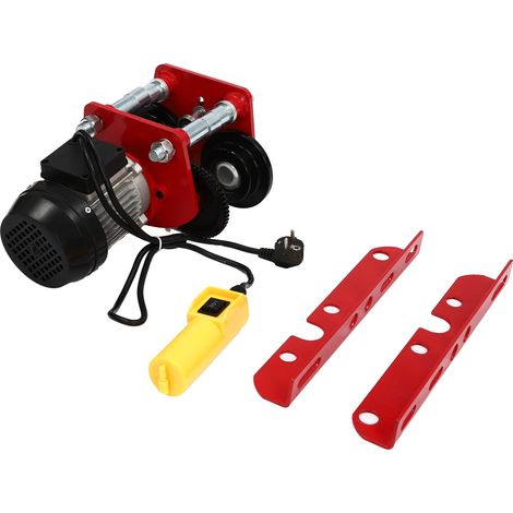 Chariot de treuil électrique, alimentation 220V, largeur réglable (1/2)