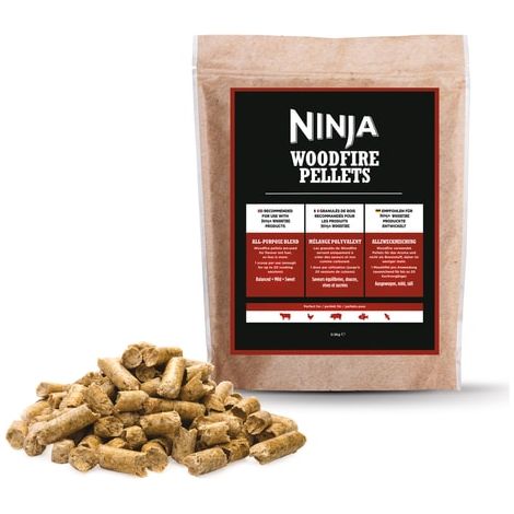 Ninja – Granulés de bois pour barbecue – Mélange cerisier, érable, chêne – 100 % bois véritable – 0,9 kg pour jusqu'à 20 sessions de cuisson (1/5)