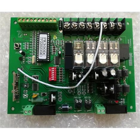 Kit d'ouvre-portes automatiques Ouvre-porte battante 24VDC unité de commande carte mère contrôleur de moteur carte de Circuit imprimé for ouvre-moteur de porte battante solaire 24VDC pour accessoires (1/5)