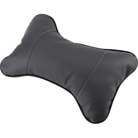 Appui-tête de siège auto souple et respirant, coussin de soutien pour cou et tête, gris, 1 pièce (1/5)