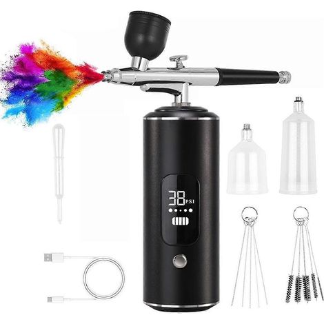 Digitale Airbrush mit Kompressor, Black Craft Airbrush (1/5)