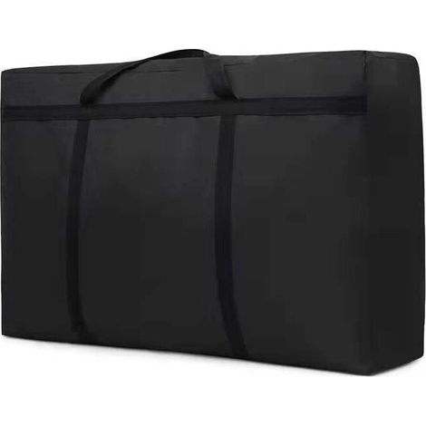 Aufbewahrungstasche, Umzugstasche mit Griffen, Aufbewahrungstasche für Kleidung, Aufbewahrungstasche für Steppdecken, Festivaldekorationen und Transport-Organizer-Tasche (85 x 25 x 45 cm) (1/4)