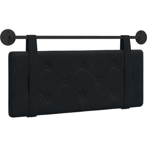 Maison Exclusive - Tête de lit suspendue Noir Velours