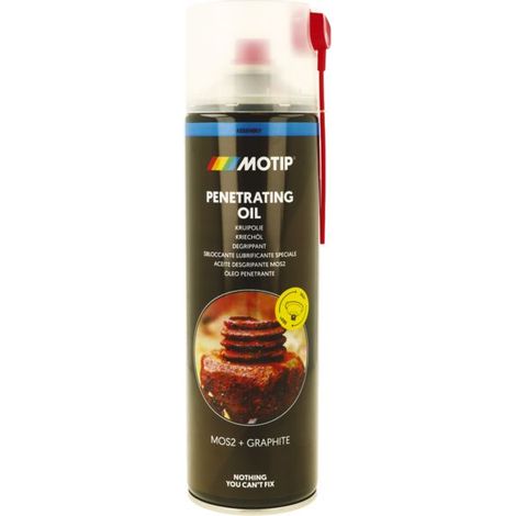 Aceite penetrante Motip 090303 de 500 ml, removedor de óxido.