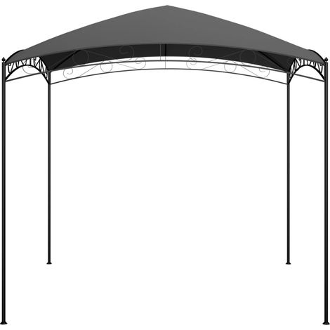 Belvédère 3x3x2,65 m Anthracite 180 g/m²