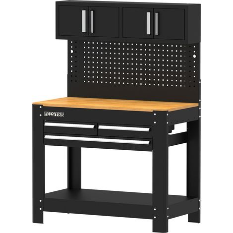 FEISTOS Werkbank mit Rückwand