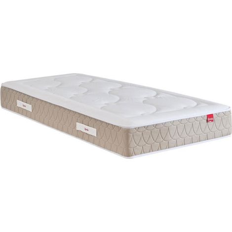 Epeda – Matelas ressorts ensachés et latex 90x190 cm – Accueil équilibré – Indépendance de couchage – 620 ressorts – Made in France (1/5)