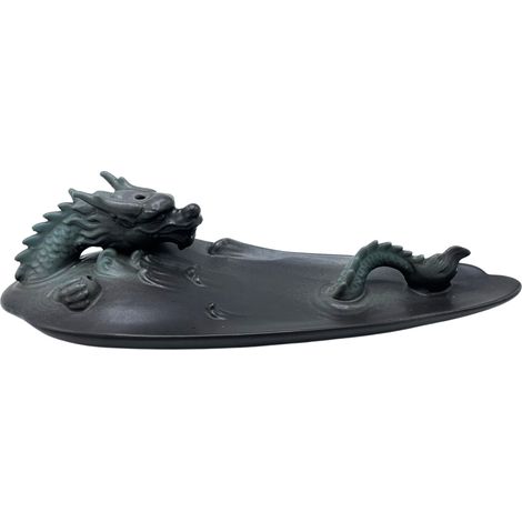 Brûleur d'encens à reflux - Dragon dans la piscine avec des détails surprenants- Vendu par 1 (1/2)