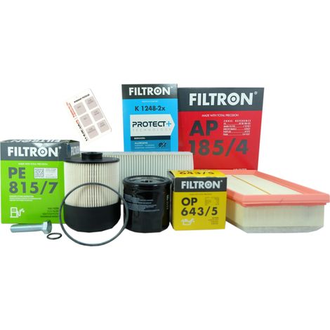 4 Filtros Filtron Renault Kangoo 2 II 1.5 dCi 2010- (1/5)