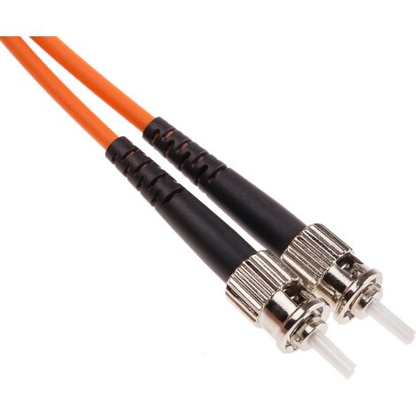 Câble fibre optique RS PRO 25m Avec connecteur / ST, OM1 Multi-mode ( Prix pour 1 )