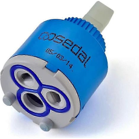 Cartouche de robinet en céramique Nirvana pour remplacement de vanne à poignée unique 35 mm (1/5)