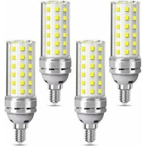 Ampoule LED E14 - - Blanc froid 6000K - 1450 lumens - 12W équivalent 100W - Lot de 4 - Non dimmable (1/3)