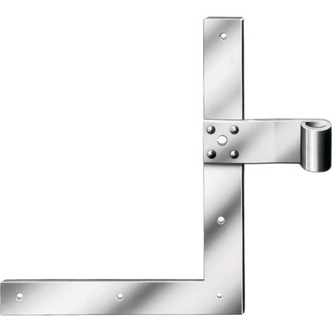 Angolare xmm acciaio zincato dx e sx 3 mm VORMANN