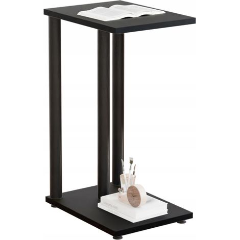 Mesita auxiliar doble, mesa auxiliar tipo loft para la sala de estar. (1/5)