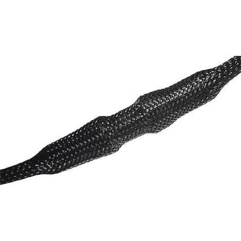 HellermannTyton 170-11000 HEGP10-PET-BK Guaina intrecciata Nero Poliestere 7 fino a 15 mm 100 m