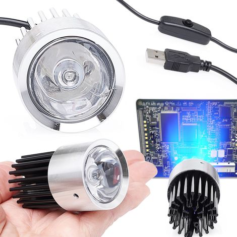 L谩mpara UV para el curado de la m谩scara de soldadura USB