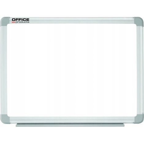 LAVAGNA MAGNETICA CANCELLABILE A SECCO CON CORNICE IN ALLUMINIO BIANCO 120X90CM (1/2)