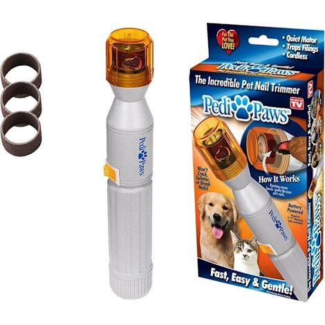 Coupe-ongles électrique pour chiens et chats, pour un entretien progressif des griffes à domicile.-AquaForge (1/3)
