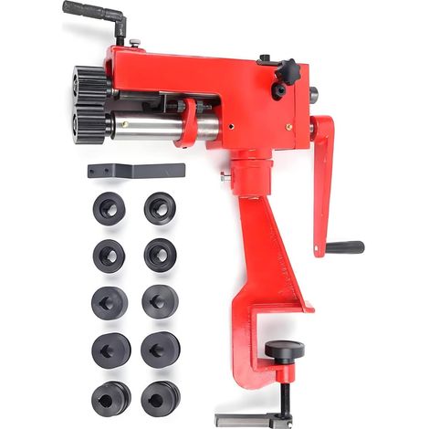 Machine à ébavurer rotative en tôle de 17,8 cm - Calibre 22 Outil manuel pour et couder (1/5)