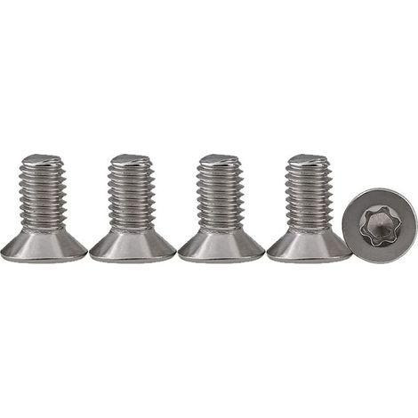 25 pièces M5 x 12 Vis à tête fraisée Vis Torx en acier inoxydable 304 Vis à Métaux Entraînement Standard Vis entièrement filetées Pour l'équipement de machine et les meubles à la maison (1/5)