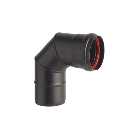 CURVA PORCELLANATA 90 PELLET D 10CM NERO OP AETERNUM