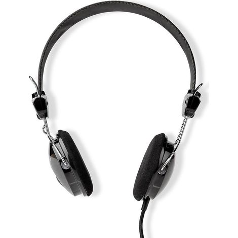 Auriculares inalámbricos supraaurales 3,5 mm Longitud del cable: 1,10 m Negro