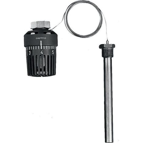 Oventrop Temperaturregler mit Tauchfühler 40 - 70 °C, Kapillarrohr 2 m, Anschluss G ½'' 1140562 (1/5)