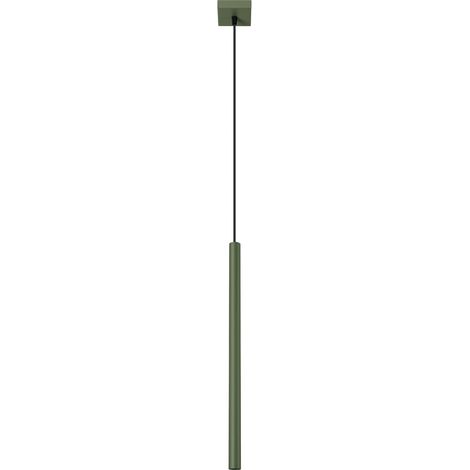 Lampada a sospensione NOX 1 G9 verde oliva lumilo 15.315.18 (1/5)