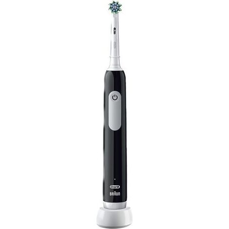 Oral-B Pro 1 Cross Action Black mit Reiseetui Elektrische Zahnbürste (1/5)