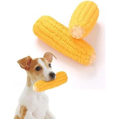 Jouets en Latex en Forme de Maïs pour Chiot, Fournitures pour Animaux de Compagnie, Entraînement, Jeu (1/3)