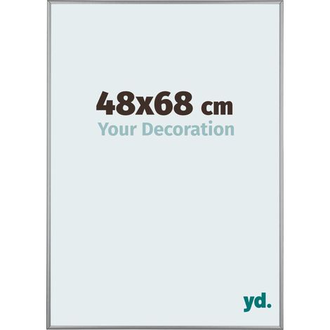 Cadre Puzzle 48x68 cm - Platine - Aluminium - Kent. (1/5)