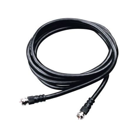 PROLUNGA ANTENNA TV 2 M SATELLITARE SPINE TIPO F NERO