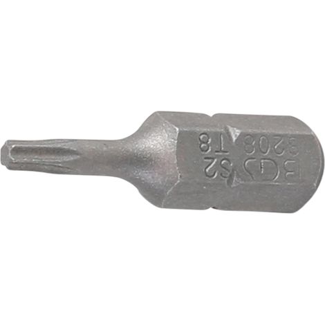 1 - Embout - Profil T - Acier Chrome-Vanadium - Pour Visseuse Électrique - Taille T8 - Longueur 25 mm