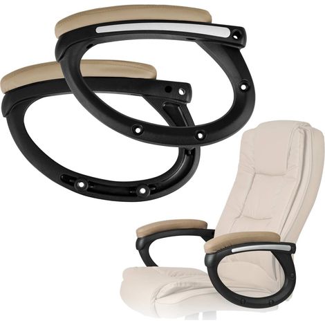Reposabrazos beige para sillón Porto