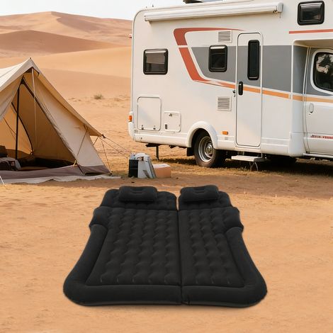 【Maison connectée】Portable double matelas gonflable, matelas gonflable pour le camping, matelas gonflable de voiture, charge 300 kg (1/5)