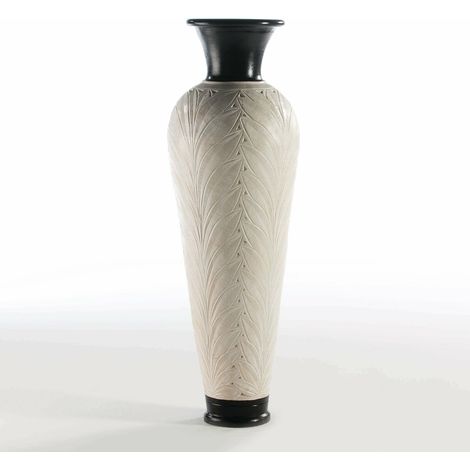 Cache-pot adansa - Beige, noir