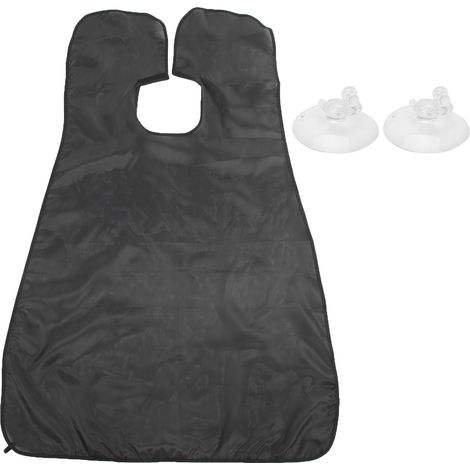 Tablier de rasage imperméable pour hommes - 4 pièces - Lavable et respirant pour salle de bain (1/5)