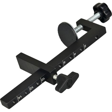 Étau G menuiserie aluminium acier robuste 10-140mm pince C réglable serrage coupe perçage (1/5)