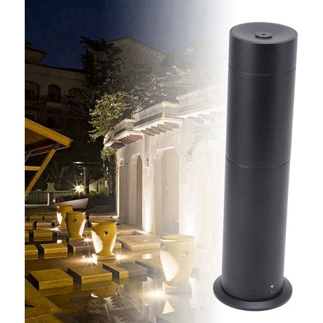 Diffusore di aromi intelligente cilindrico da 120 ml con telecomando, in alluminio, per uso alberghiero o domestico. (1/4)